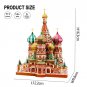 Puzzle 3D Metal Model Building Kits Saint Basils Cathedral Jigsaw Toy