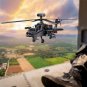 Puzzles 3D AH 64 Apache Metal Assembly Model Kits Jigsaw Diy Toys Collection