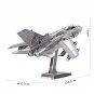 3D Metal Puzzles Tornado Fighter Jets DIY Jigsaw Brain Teaser Toy Model Kits