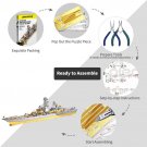 3D Puzzle Metal Russian Battlecruiser Pyotr DIY Jigsaw Toy Model Building Kits
