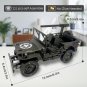3D Sets Puzzles Metal Willys MB SUV Model Building Kits Creative Toys DIY