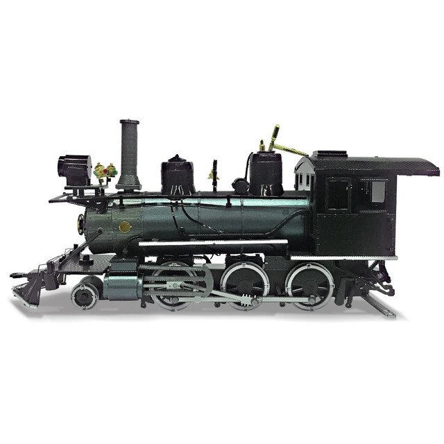 Model Building Kits Metal Puzzle Set 3D Mogul Locomotive DIY Train Toys Jigsaw