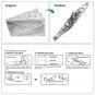 3D Puzzles Metal USS MISSOURI Battleship Model Building Kits DIY Toys Jigsaw