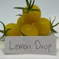 25 AU seeds Cherry TOMATO Lemon Drop Heirloom Veg Organic Yellow Tomatoes