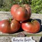 10 AU Seeds TOMATO Rosella Purple Dwarf Organic Heirloom Rare Tassie Grown