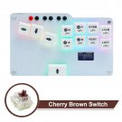Mini Hitbox brown switch WASD GP2040 CE Fightstick Game Pad Keyboard Cherry MX Switch