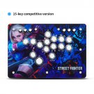 Mini Hitbox Arcade Controller Fighting Stick 15 Key Street Fighter Games Joystick For PC Switch Andr