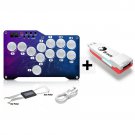 RGB LED Arcade Mini Blue Hitbox Buttons Controller Cherry Red Switch Arcade Fight Stick Joystick For