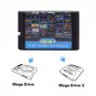 196 In 1 16 Bit Game MD Card For Cartridge Sega Mega Drive ATGAMES With Battery Save Enhanced Versio