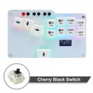 Hitbox Mini WASD GP2040 CE Fightstick Game Pad Keyboard Cherry black Switch