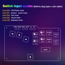 Hitbox Mini WASD GP2040 CE Fightstick Game Pad Keyboard Cherry brown Switch