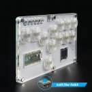 Slimbox Hitbox Blue Switch Arcade Stick Joystick Mister Tran White Keycap