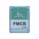 V1.953 8MB Free McBoot FMCB OPL HD Loader Program Tran Blue Card Memory 8MB For PS2 Fat Game Console