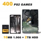 3.5" SATA Hard Disk Drives 2TB With Games PS2 plus FMCB V1.966 Memory Card 16MB For PS2 SATA HDD Ada
