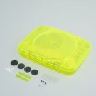 Replacement Shell For Case PS1 Transparent Box For PSX Console ABS Material PSX Tran Green Shell