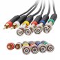 RGBS Cable four Q9 For N64 Nintendo 64 SFC SNES NGC Video Consoles Game Retro Console