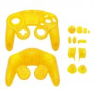 Rransparent Replacement Case Cover Housing Shell Protective TRN YELLOW For Nintendo GameCube Control