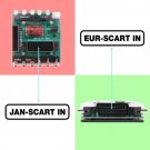SCART RGBS to YCBCR S video Converter For Retro Console Games DC Mega Drive SFC PS2