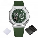 Wrist Watches Man SGNGN Strap Silicone Luminous Digital Waterproof Relogio Masculino