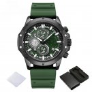 Luxury Brand Original Mans Watches BGNGN Waterproof Fumed Silica Strap Quartz Chronograph
