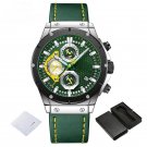 2023 Mens Watches SGNGN Chronograph Automatic Date Display Genuine Leather Waterproof
