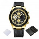 2023 New Men Genuine Leather Wrist Watches GBB Chronograph Movement Casual 2023 New Men Genuine Leather Wrist Watches GBB Chronograph Movement Casual