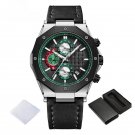 Man Wristwatch SBB Multifunction Genuine Leather Quartz Fashion Wild Waterproof