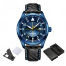 New Original Men BEBE Watches Waterproof Leather Sport Quartz Date Display