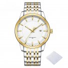 Luxury Elegant Watches G SWG Stainless Steel Quartz Date Display Waterproof