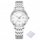 Luxury Elegant Watches L SWS Stainless Steel Quartz Date Display Waterproof
