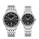 Simple Couple SSB Watches Fashion Waterproof Quartz Calendar Clock Casual Wild
