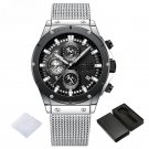 Creative Design Luxury Mens SB Watch Stainless Steel Water Resistant Casual Mesh