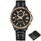 Top Luxury Fashion RGB Watches for Men Business Stainless Steel Waterproof