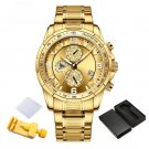 Top Luxury Brand Waterproof GG Watch for Men Business Multifunction Quartz Steel