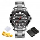 New Luxury Calendar Original Watch for Men Stainless Steel SB with Luminous Hands