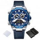 Casual Wild Digital Mens Wristwatches Original LCD Display Analog Leather SBEBE