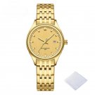 Top Luxury L GGG Wristwatch Waterproof Quartz Calendar Stainless Steel 3ATM