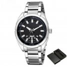 Brand Silver Men Watch SB Luxury Quartz Sport Waterproof Display Date Week