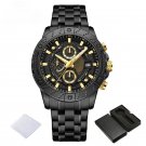 New Trend Mens BGB Watches Wild Quartz Waterproof Chronograph Stainless Steel