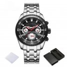 Luxury  MultiFunction Mens Watches SB Wild Quartz Stainless Steel Waterproof