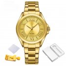 New GG Watches Women Stainless Steel Band Delicate Dial Quartz Waterproof Bracelet