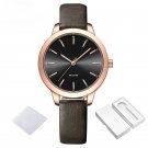 Top Brand Quartz Waterproof Women Leather RGBGY Watch Simple Fashionable Dress