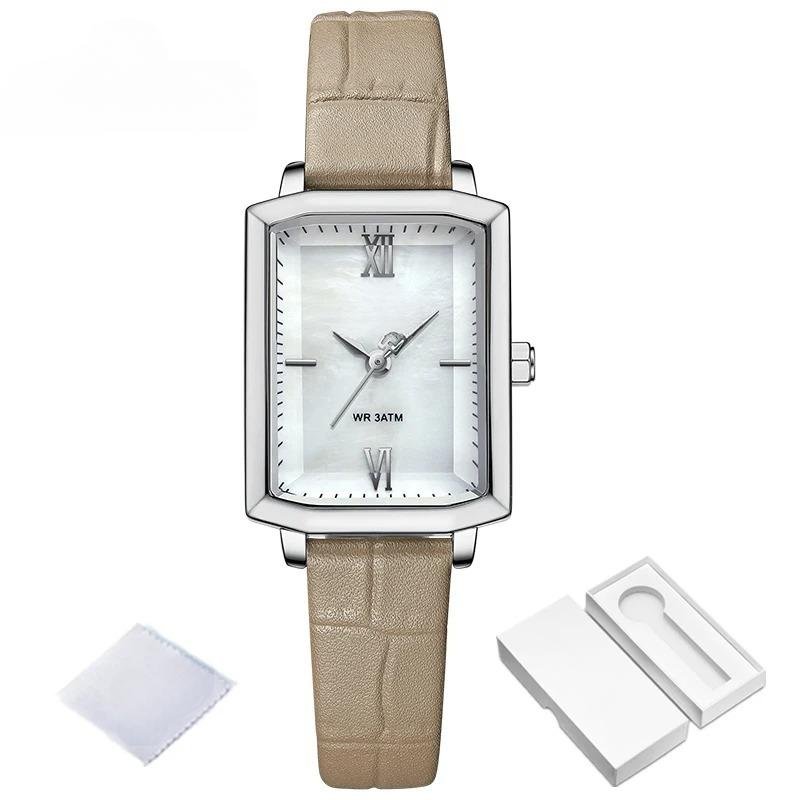 Original Brand Ladies Square Case SWGY Watches Luxury Waterproof Wrist Quartz