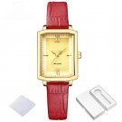 Original Brand Ladies Square Case GGR Watches Luxury Waterproof Wrist Quartz