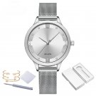 Watches for Women High Quality Mesh Stainless Steel Waterproof SW Bracelet