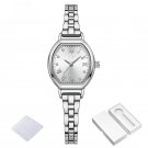 Women SW Watch Waterproof Quartz Luxury Bracelet Creative Barrel Shaped Dial