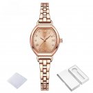 Women RGRG Watch Waterproof Quartz Luxury Bracelet Creative Barrel Shaped Dial