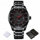 Mens Luxury Waterproof Wrist Watch BR Calendar Stainless Steel Quartz Sports Mens Luxury Waterproof Wrist Watch BR Calendar Stainless Steel Quartz Sports