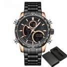 Top Luxury Brand Mens RGB Watches Waterproof Sport Chronograph Fashion Quartz