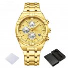 Fashion Quartz Calendar Luxury Mens GGG Watches Steel Band Sport Chronograph